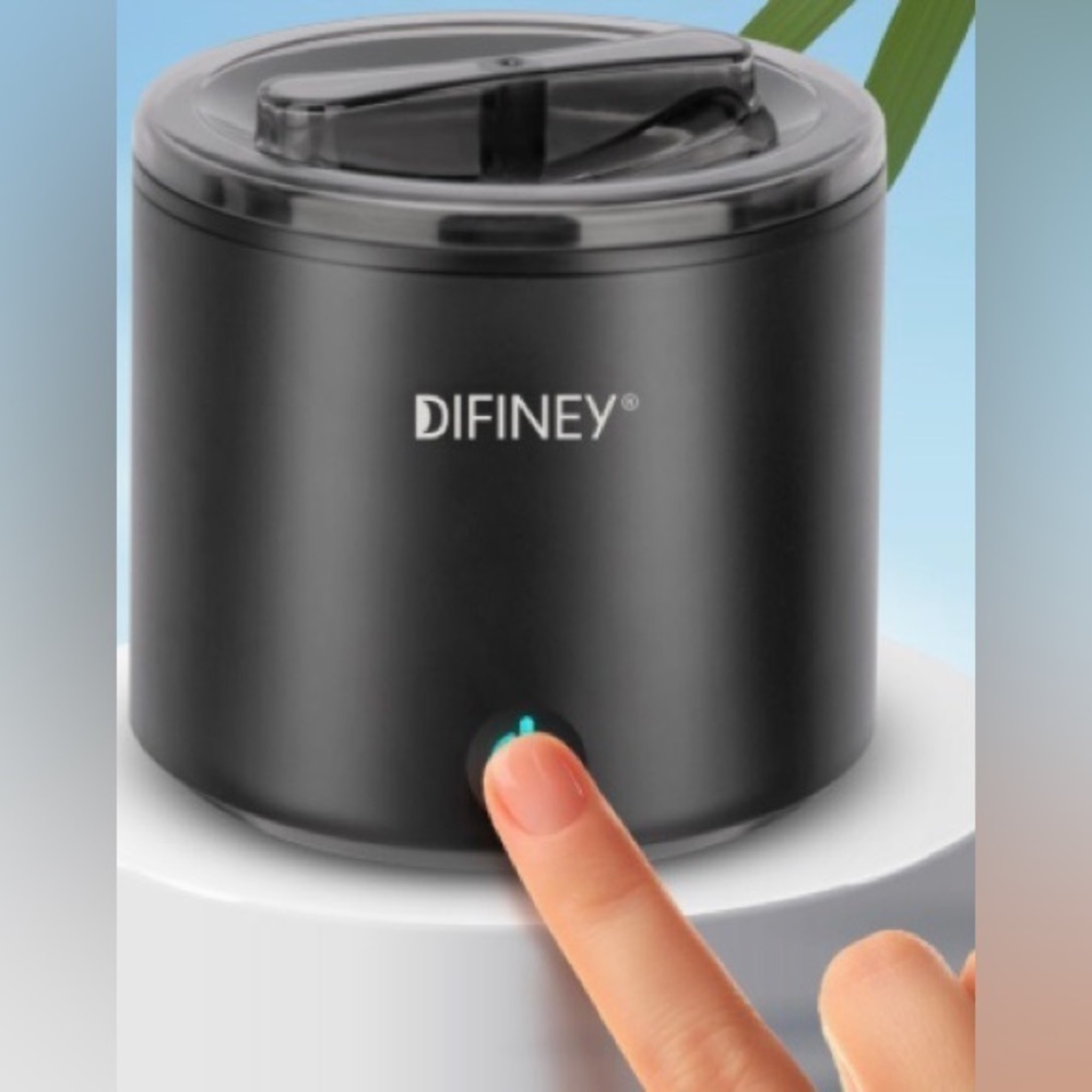 Professional Ultrasonic Jewelry Cleaner Black NIB Travel Friendly